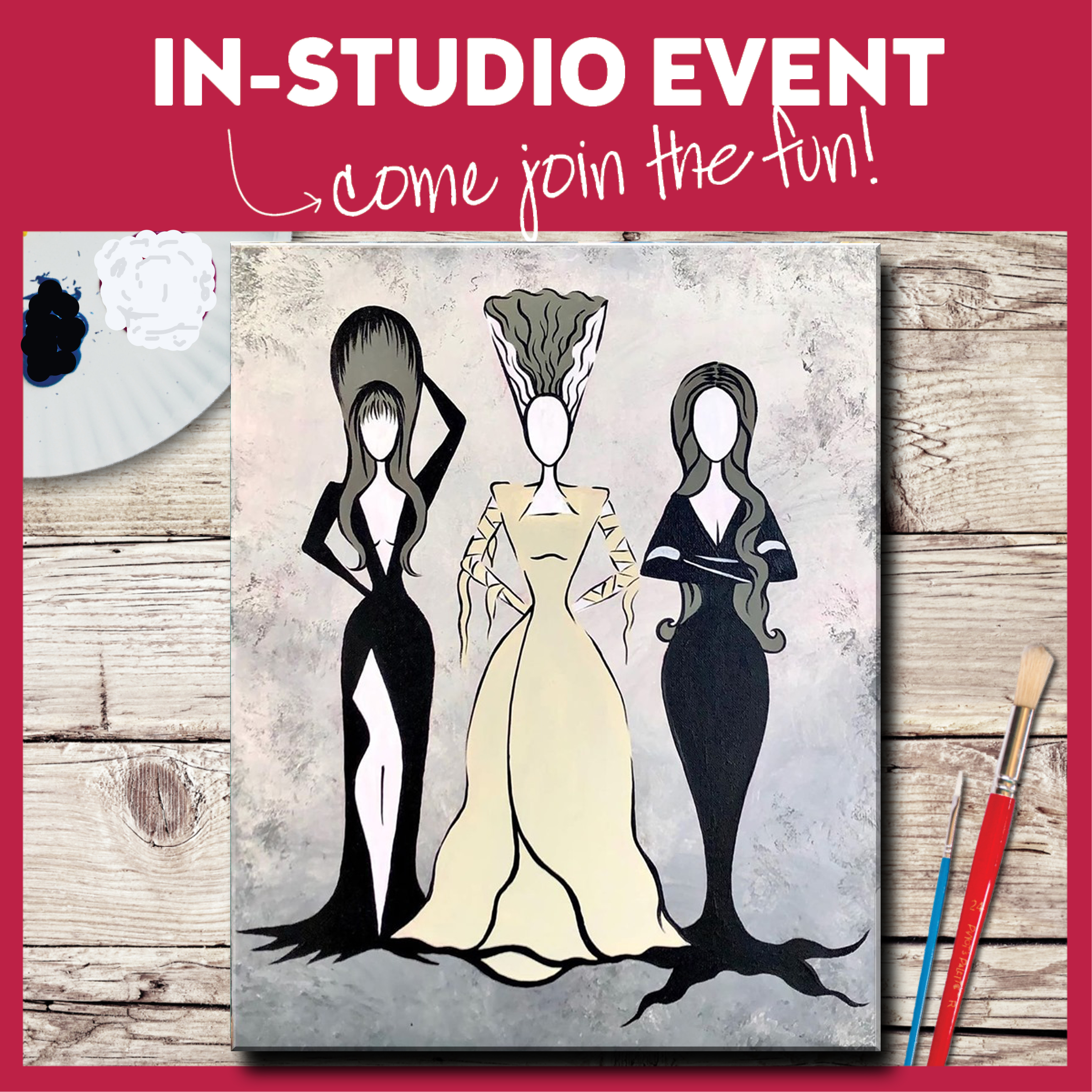 IN-STUDIO EVENT-ALL THE SPOOKY LADIES
